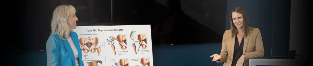 Attorneys having a discussion